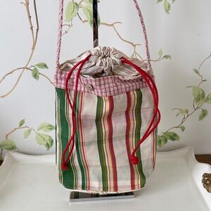 Bath & Body Works Vintage Drawstring Cinch Bag - New